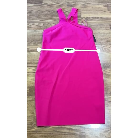 CHIARA BONI LA PETITE ROBE Guendaline Halter Dress - Bouganville size 40/ US 4 - Picture 4 of 13